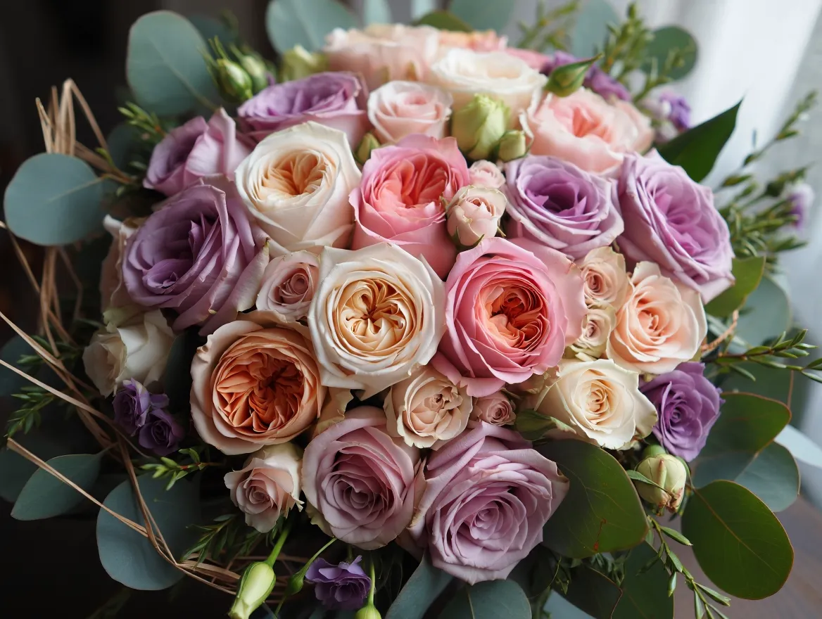 Beautiful rose bouquet arrangement